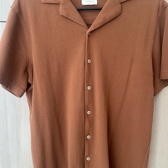 JAG Australia Cuban Collar Shirt (Size M) - Picture 4 of 6